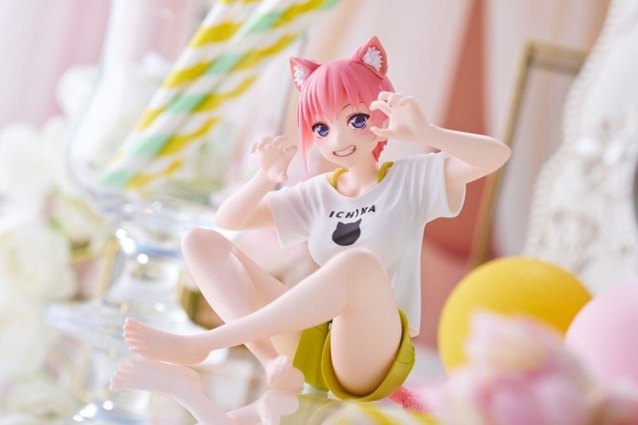 Shop Taito Anime Prize Figures | The Quintessential Quintuplets 2 - Ichika Nakano Newley Written Cat Roomwear Ver.: Taito Prize