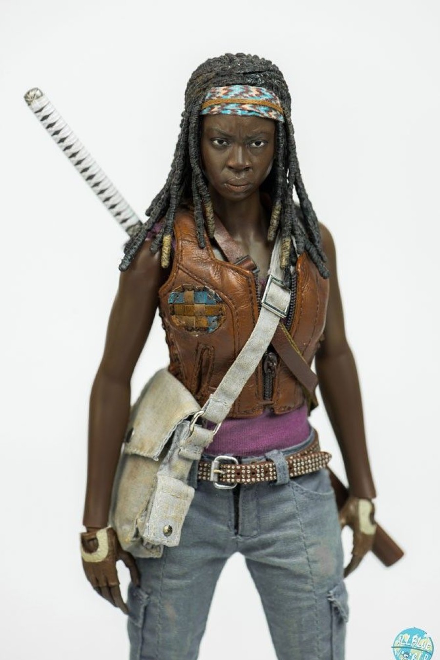 Shop ThreeZero Bags | The Walking Dead - Michonne Actionfigur: Threezero