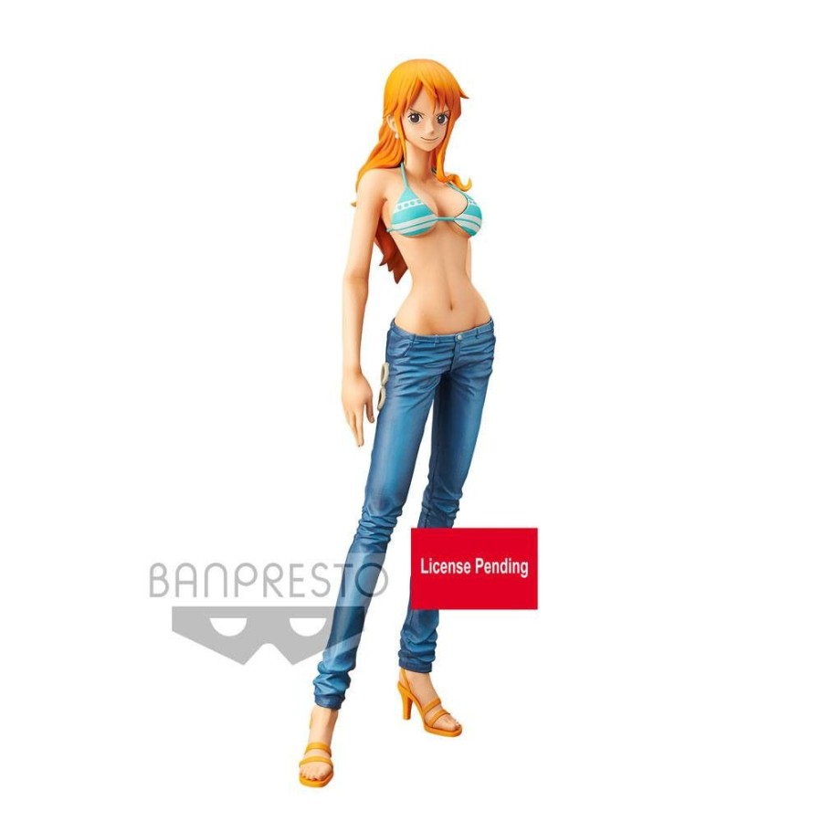 Shop Banpresto One Piece Figure | One Piece - Nami Figur - Dxf / The Grandline Lady - Grandista: Banpresto