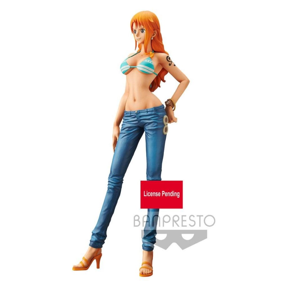 Shop Banpresto One Piece Figure | One Piece - Nami Figur - Dxf / The Grandline Lady - Grandista: Banpresto