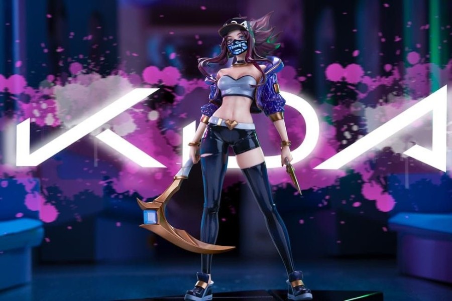 Games & Tv APEX | League Of Legends - Akali Statue / K/Da Version: Apex