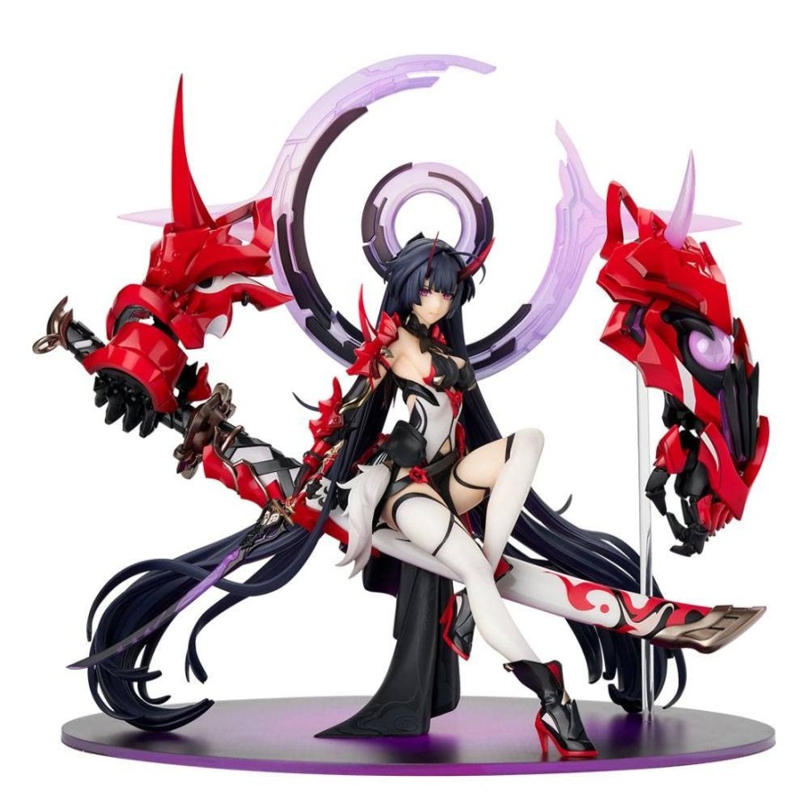 Shop MiHoYo Statues, Busts & Figures | Honkai Impact 3Rd - Raiden Mei Herrscher Of Thunder Statue / Lotf Version - Expanded: Mihoyo