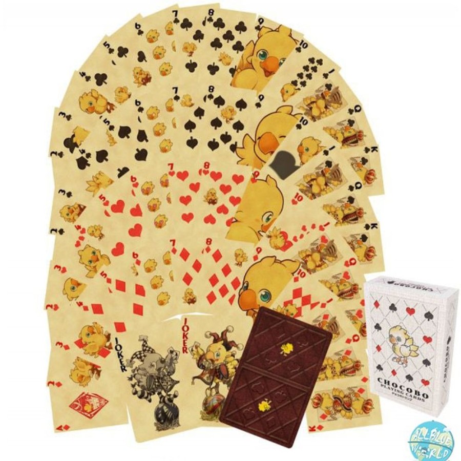 Shop Square Enix Card Games & Accessories | Final Fantasy - Kartenspiel Chocobo / 54Karten Mit 2 Jokern: Square Enix