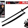 Shop NETLARP Cosplay | Bleach - Ichigo Bankai Tensa Zangetsu Schaumstoff-Schwert Mit Holzgriff / Cosplay: Netlarp