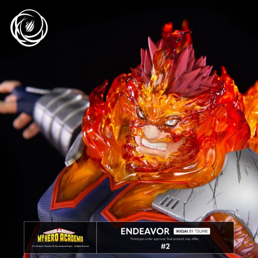 Shop Tsume Premium Statues | My Hero Academia - Endeavor Statue / Ikigai: Tsume