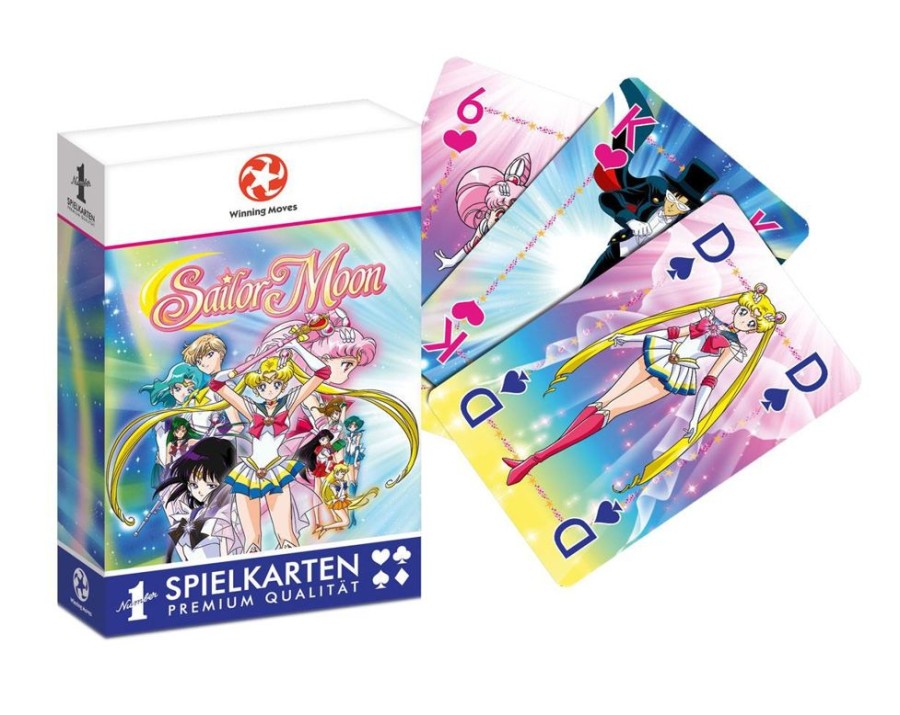 Shop Winning Moves Card Games & Accessories | Sailor Moon - Nummer 1 Spielkarten: Winning Moves