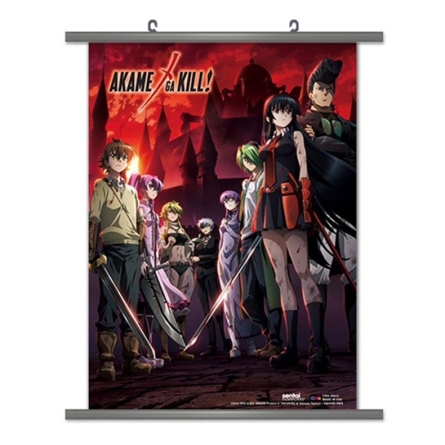 Shop CWD Postcards / Posters / Wallscrolls | Akame Ga Kill - Wallscroll / Motiv Night Raid: Cwd