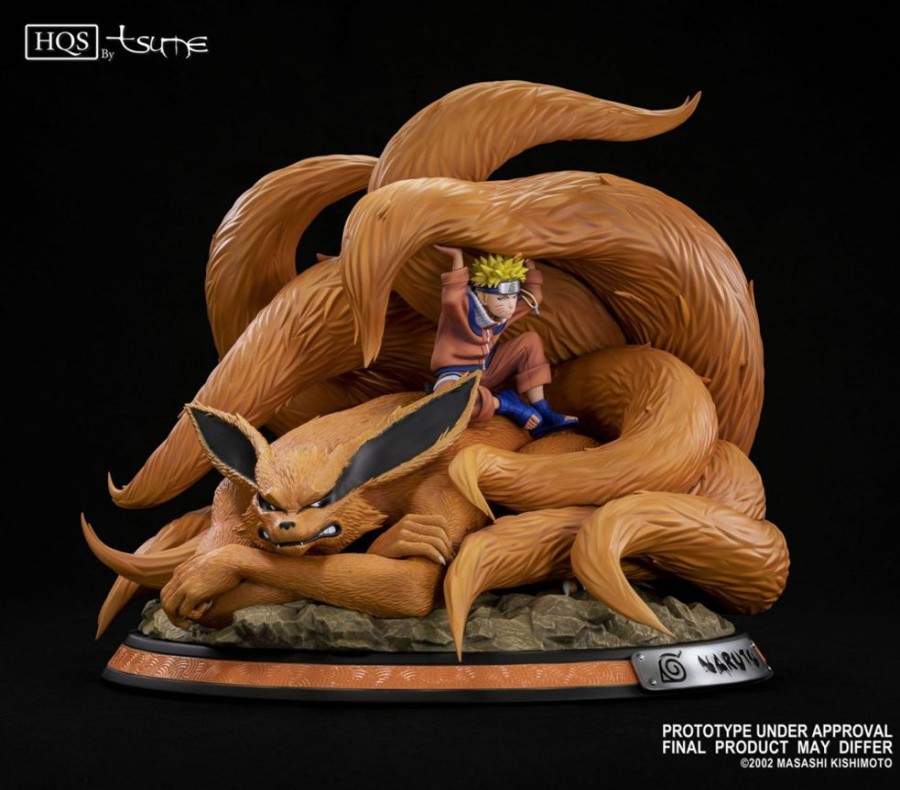 Shop Tsume Premium Statues | Naruto - Naruto & Kurama Hqs / Linked By The Seal: Tsume