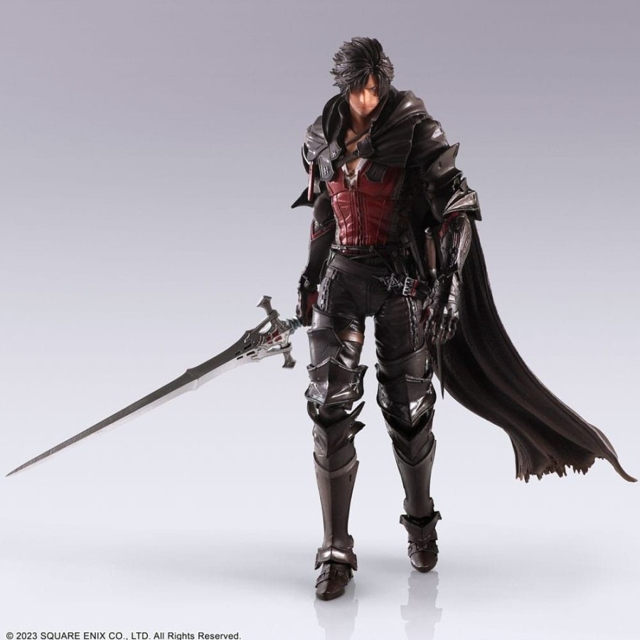 Shop Default Action Figures | Final Fantasy Xvi Bring Arts - Set Clive Rosfield & Torgal Actionfigur: Square-Enix