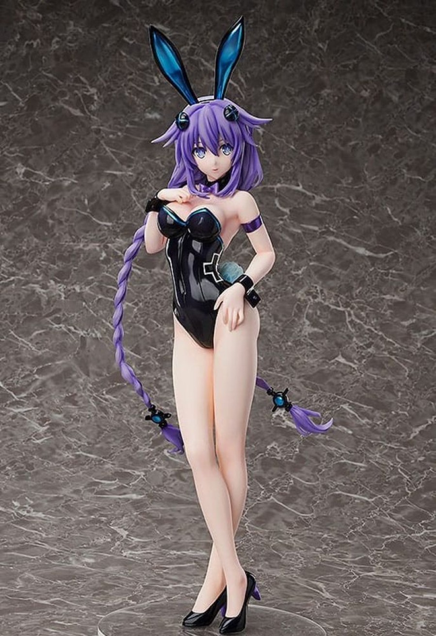 Shop FREEing Statues, Busts & Figures | Hyperdimension Neptunia - Purple Heart Statue / Bare Leg Bunny Ver.: Freeing