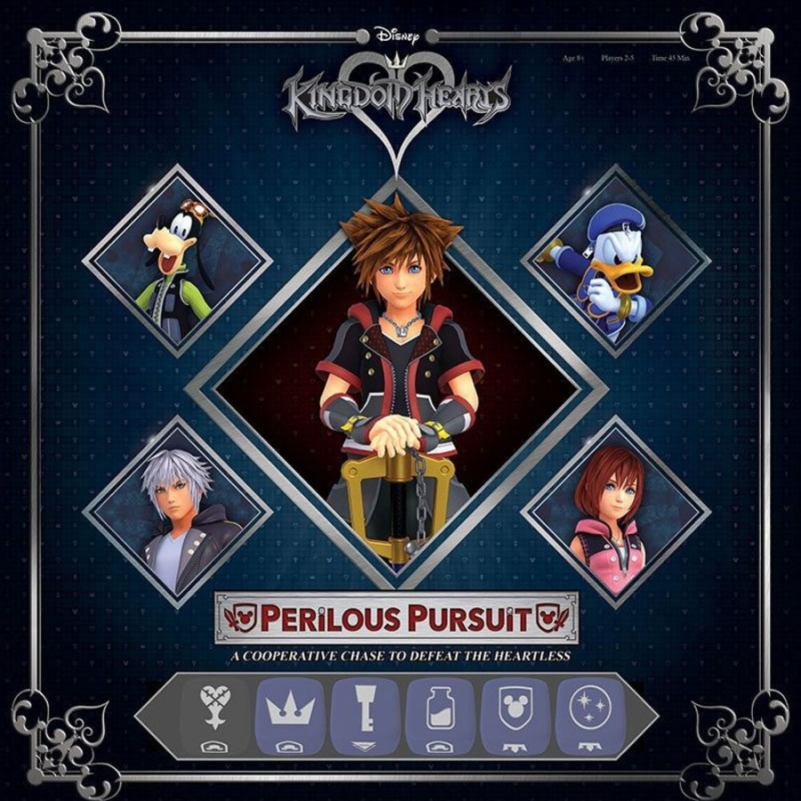 Shop USAopoly Brettspiele | Kingdom Hearts - Perilous Pursuit Brettspiel / Englische Version: Usaopoly