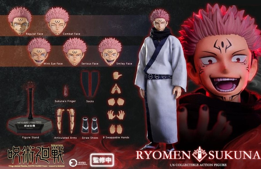 Shop Asmus Collectible Toys Action Figures | Jujutsu Kaisen - Ryomen Sukuna Actionfigur: Asmus Collectible Toys