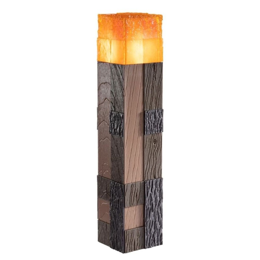 Shop Noble Collection Action Figures | Minecraft - Replik Illuminating Torch: Noble Collection