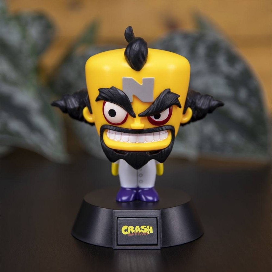 Shop Paladone Products Merchandise | Crash Bandicoot - 3D Icon Lampe / Doctor Neo Cortex: Paladone