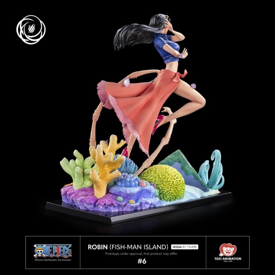 Shop Tsume Premium Statues | One Piece - Nico Robin Statue / Fish-Man Island - Ikigai: Tsume