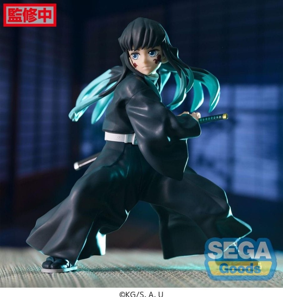 Shop Sega Anime Prize Figures | Demon Slayer: Kimetsu No Yaiba Figurizm - Muichiro Tokito Awakening Statue: Sega