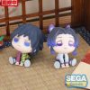 Shop Sega Anime Prize Figures | Demon Slayer Kimetsu No Yaiba Chubby Collection - Shinobu Kocho & Giyu Tomioka (Ex) Statue: Sega