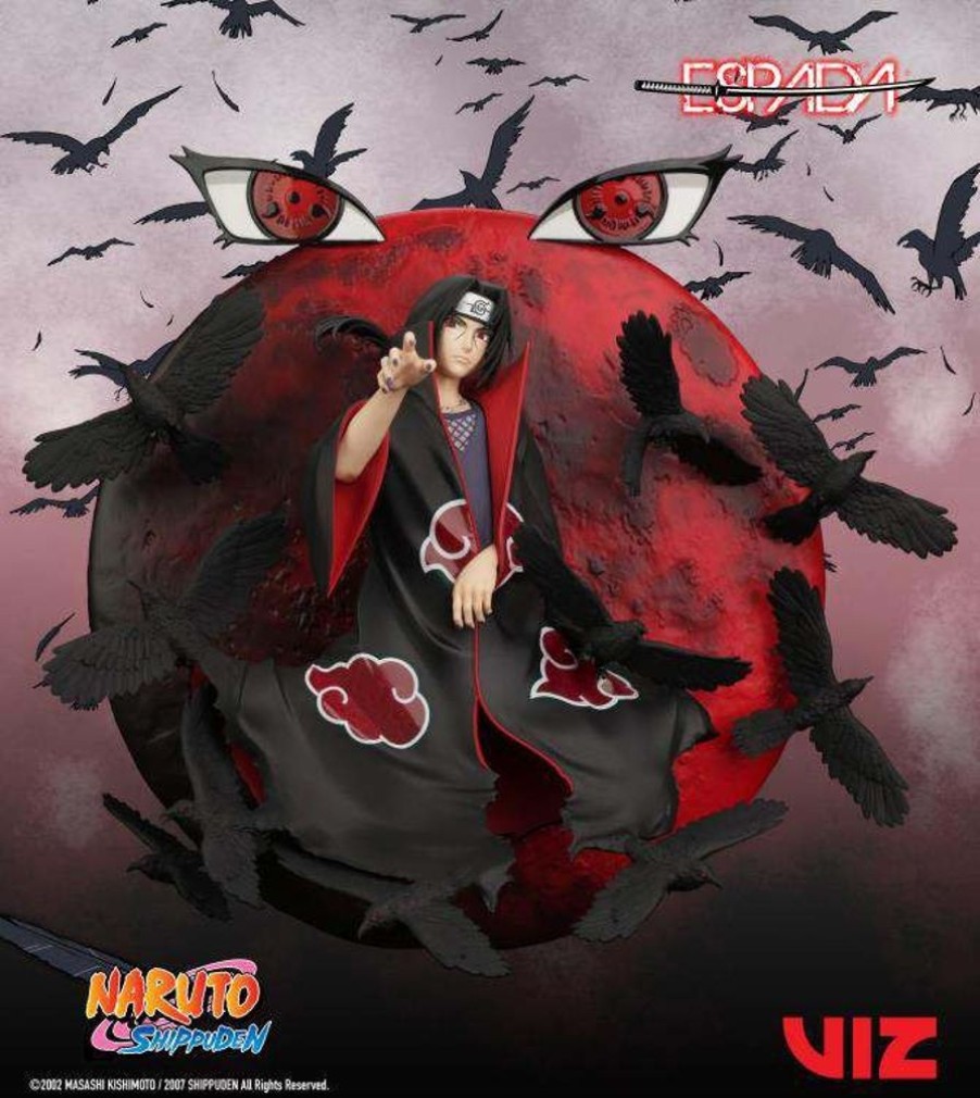 Shop Espada Statues, Busts & Figures | Naruto Shippuden - Itachi Wall Statue: Espada