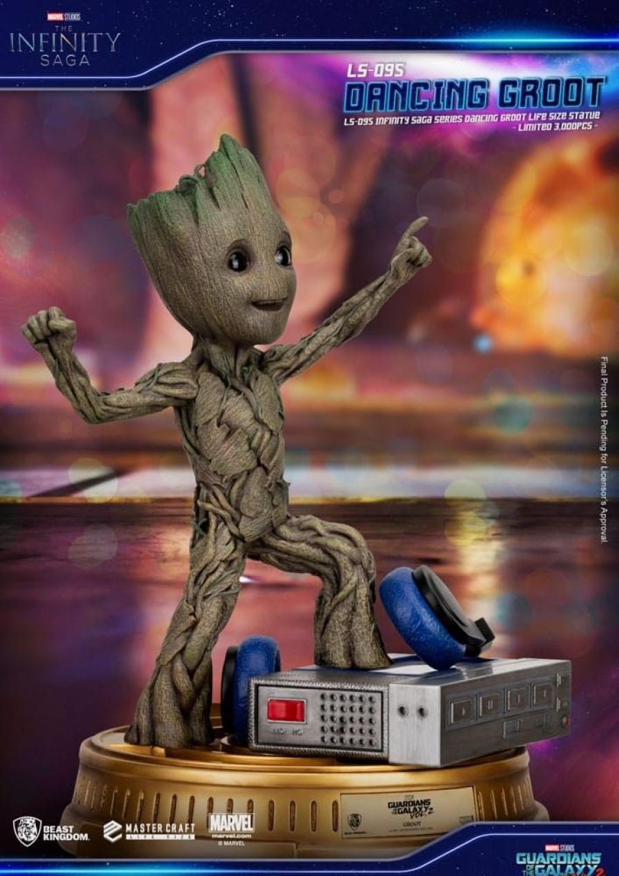 Cinema & Comic Beast Kingdom Toys | Guardians Of The Galaxy 2 - Groot Life-Size Statue / Heo Eu Exclusive: Beast Kingdom Toys