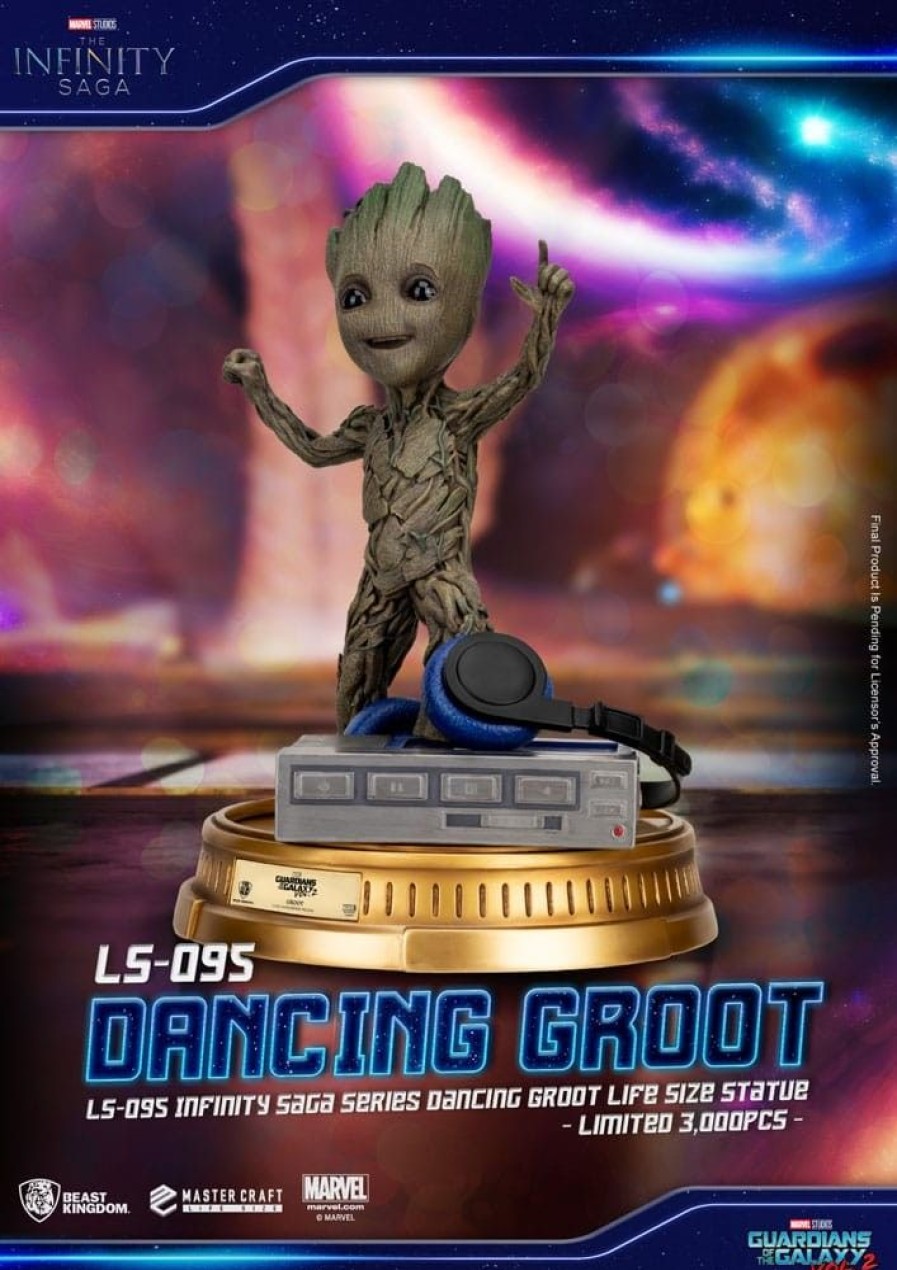 Cinema & Comic Beast Kingdom Toys | Guardians Of The Galaxy 2 - Groot Life-Size Statue / Heo Eu Exclusive: Beast Kingdom Toys