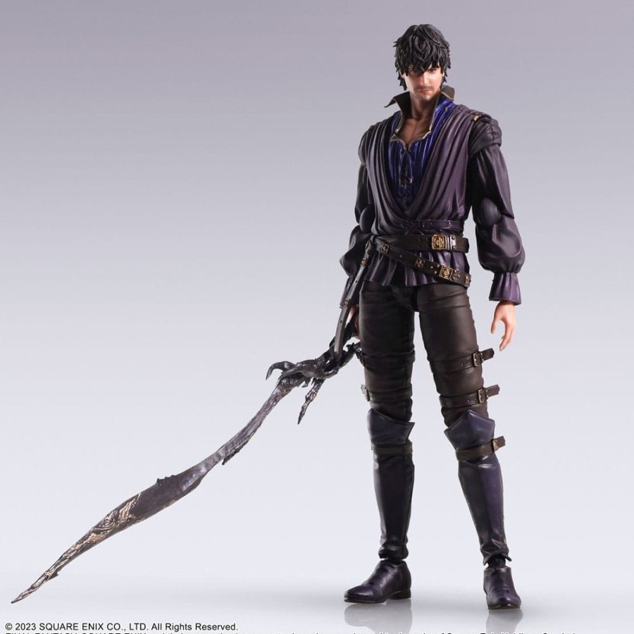 Shop Default Action Figures | Final Fantasy Xvi Bring Arts - Barnabas Tharmr Actionfigur: Square-Enix