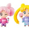 Shop MegaHouse Collectibles | Sailor Moon - Sailor Moon & Chibiusa Minifigure-Set / Petit Chara Reihe: Megahouse