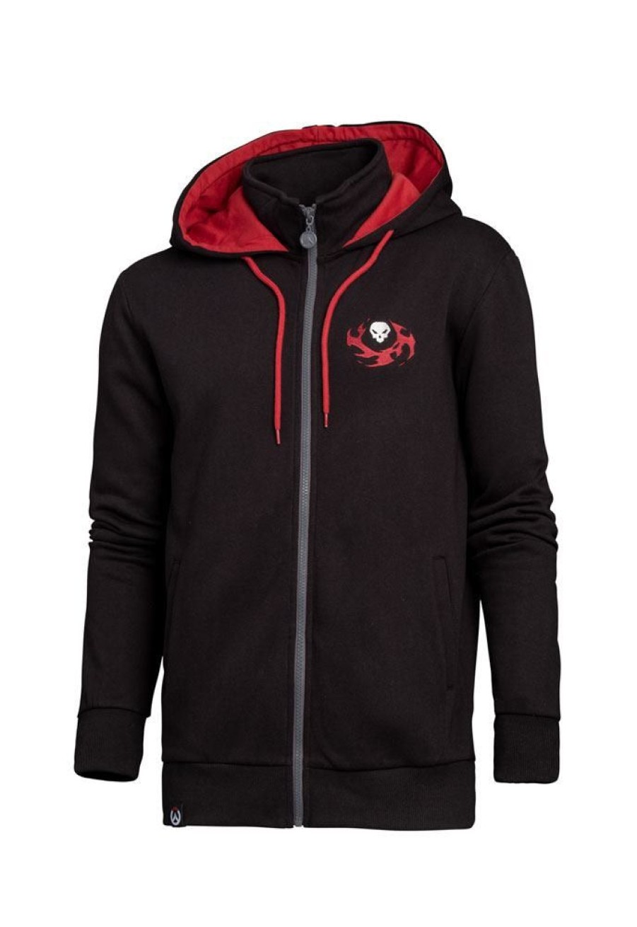 Shop Level Up Wear Shirts, Hoodys & Tanks | Overwatch - Hoody Mit Reisverschlus / Reaper - Unisex M: Level Up Wear