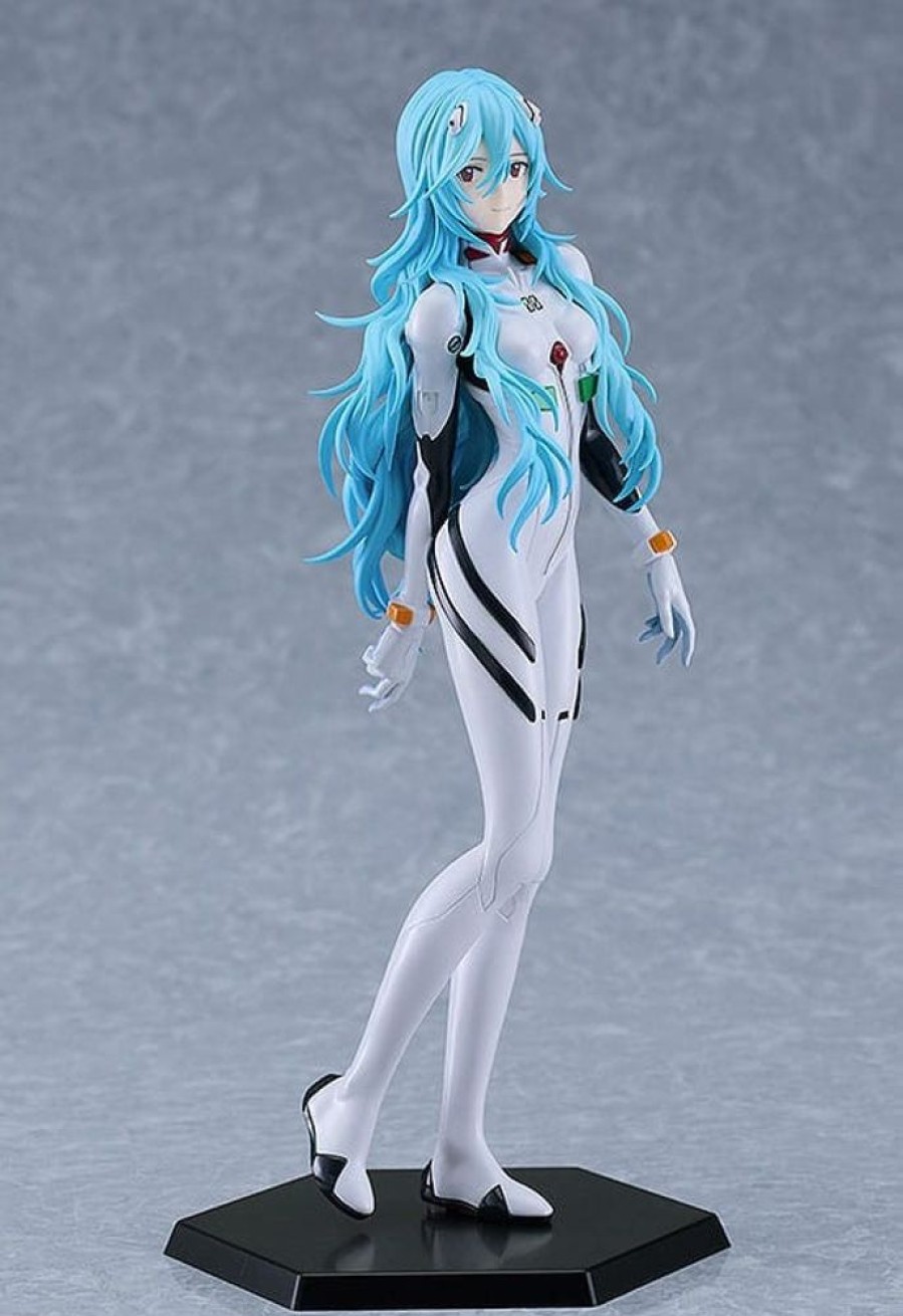 Shop Max Factory Action Figures | Rebuild Of Evangelion - Model Kit Plamax Rei Ayanami Long Hair Ver.: Max Factory