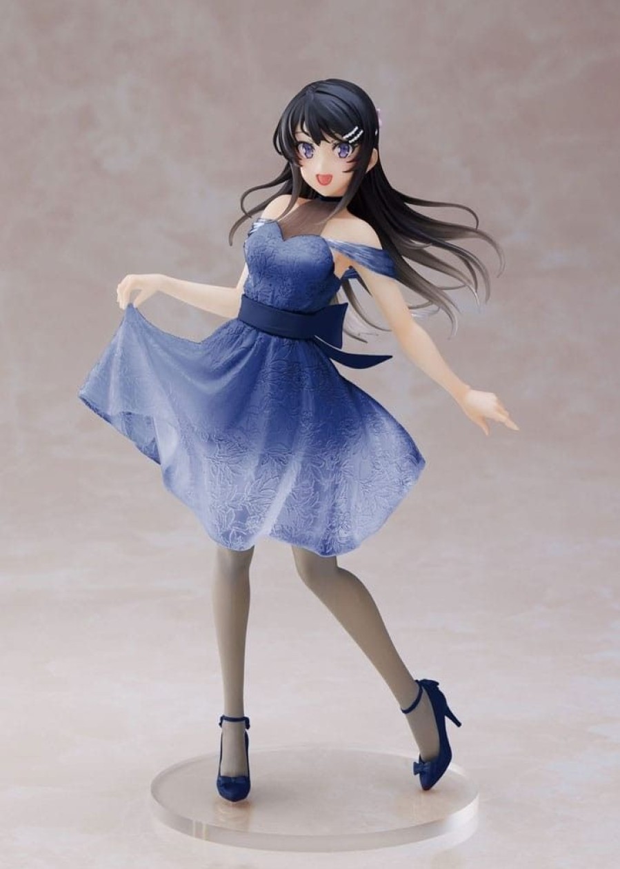 Shop Taito Anime Prize Figures | Rascal Does Not Dream Of Bunny Girl Senpai - Mai Sakurajima Clear Dress Ver. Renewal Edition: Taito