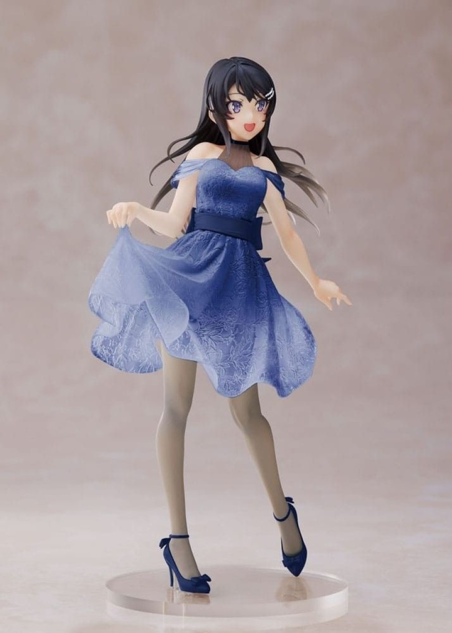 Shop Taito Anime Prize Figures | Rascal Does Not Dream Of Bunny Girl Senpai - Mai Sakurajima Clear Dress Ver. Renewal Edition: Taito