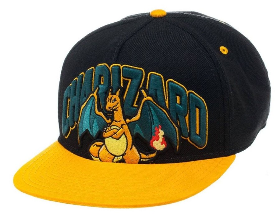 Shop Bioworld Merchandising Caps, Hats & Caps | Pokemon - Charizard Hip Hop Cap - Snap Back: Bioworld