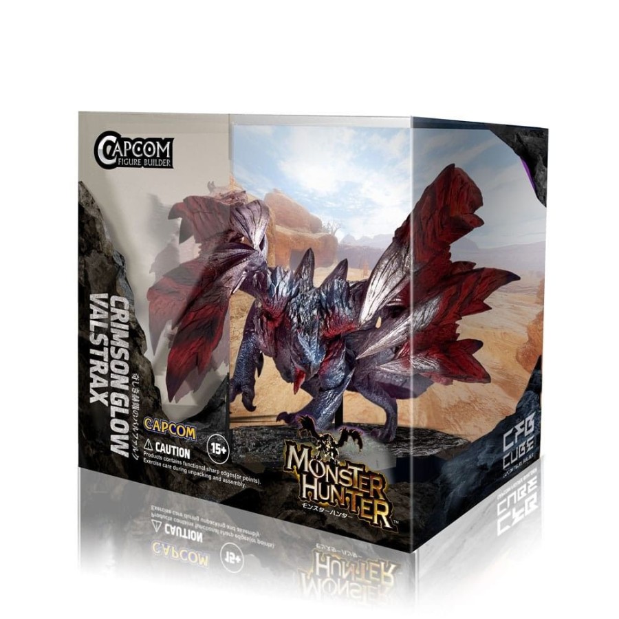 Games & Tv Capcom | Monster Hunter - Builder Cube Statue / Crimson Glow Valstrax: Capcom