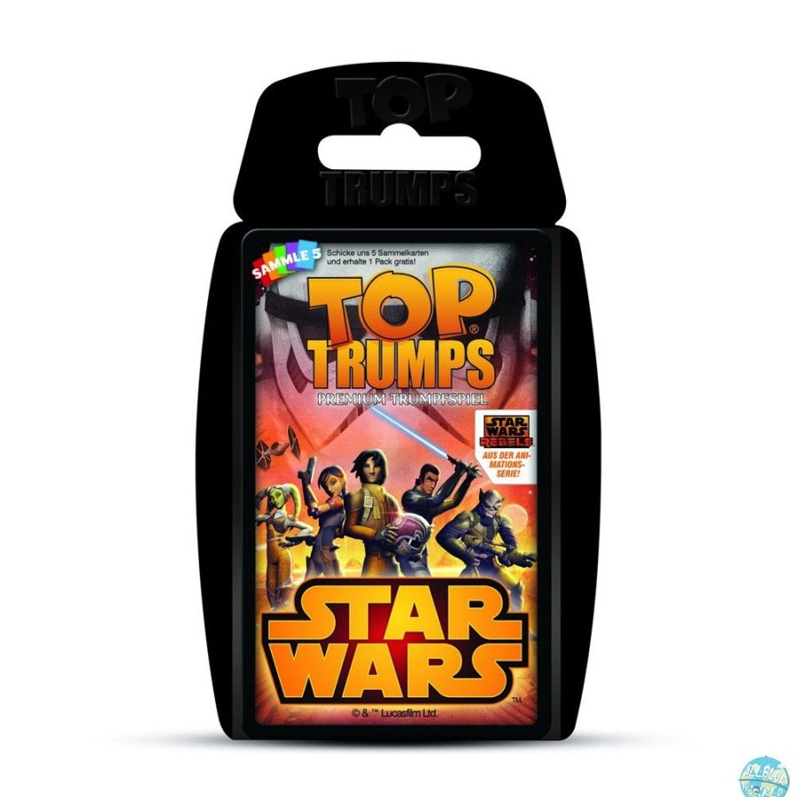 Shop Winning Moves Card Games & Accessories | Star Wars Rebels Kartenspiel Top Trumps - Deutsche Version: Winning Moves