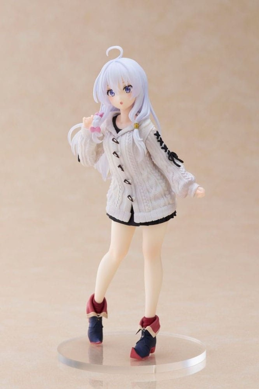 Shop Taito Anime Prize Figures | Wandering Witch: The Journey Of Elaina - Elaina Knit Sweater Ver.: Taito Prize