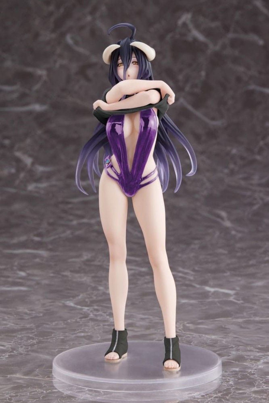 Shop Taito Anime Prize Figures | Overlord Iv - Albedo T-Shirt Swimsuit Ver. Renewal Edition: Taito Prize