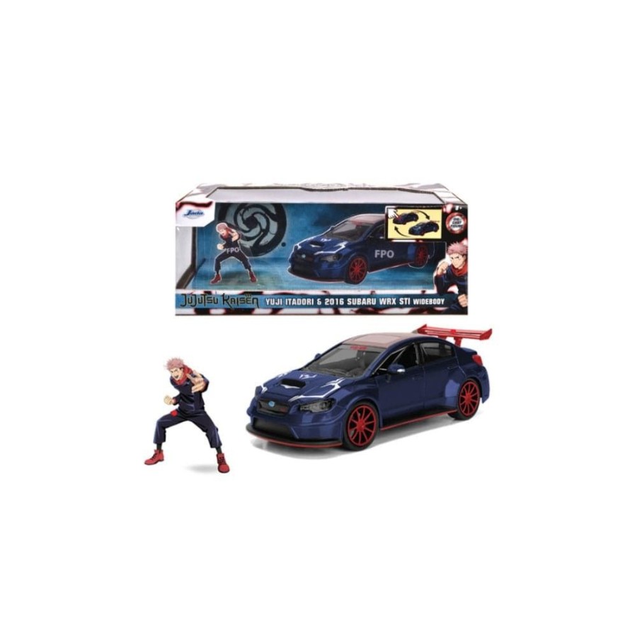 Shop Jada Toys Action Figures | Jujutsu Kaisen Diecast Modell - 2016 Subaru Wrx Sti: Jada Toys