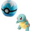 Shop Tomy Reorderer | Pokemon - Schiggy Mit Pokeball Pluschfigur: Tomy