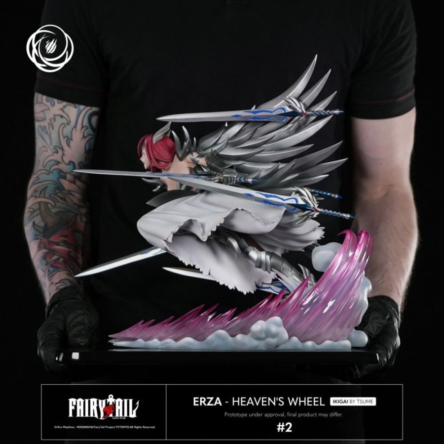 Shop Tsume Premium Statues | Fairy Tail - Erza Statue / Heaven'S Wheel - Ikigai: Tsume