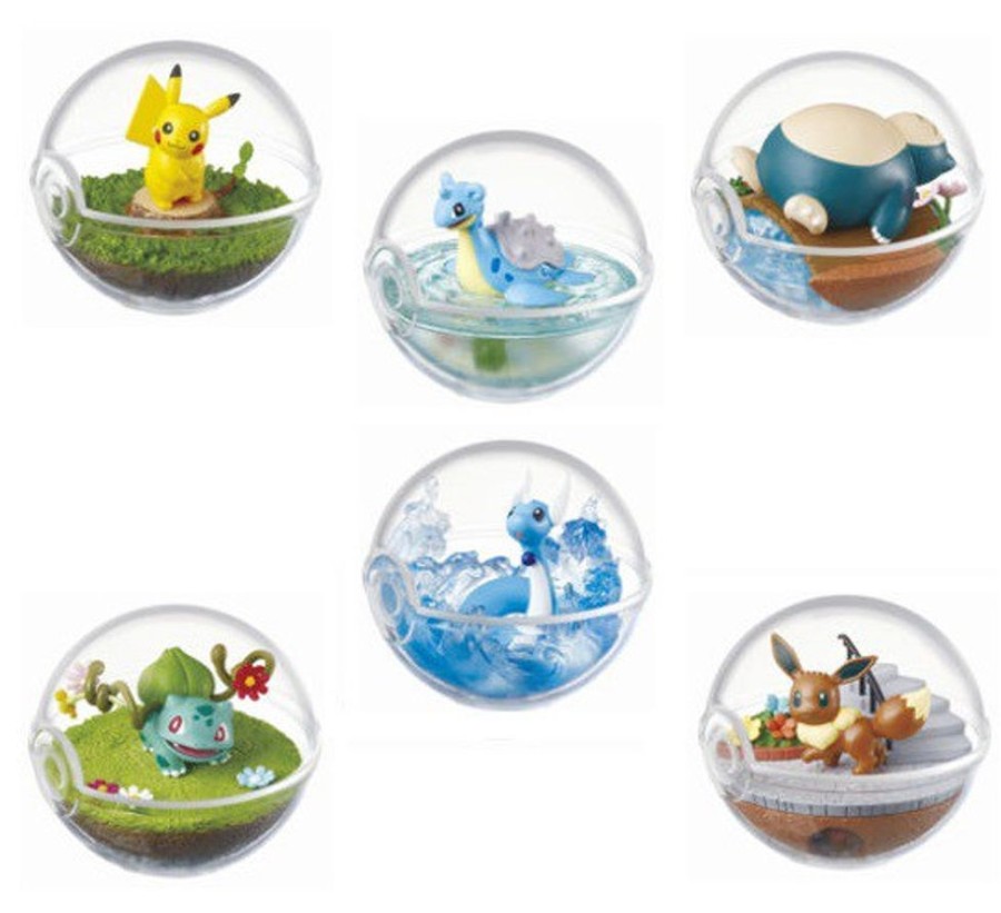 Shop Re-Ment Decoration | Pokemon - 1X Terrarium Figur / Blindbox - Collection: Re-Ment