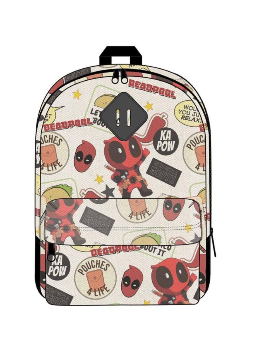 Shop Bioworld Merchandising Bags | Marvel - Deadpool Rucksack / Motiv Ka Pow Sub; Bioworld